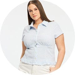 Shop new in Tops at You and All Curvy Plus Size 