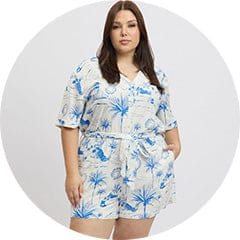 Shop Sale Playsuits at You and All Curvy Plus Size 