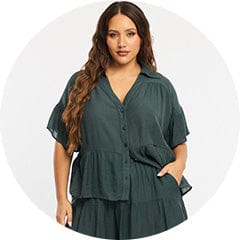 Shop Shirts at You and All Curvy Plus Size